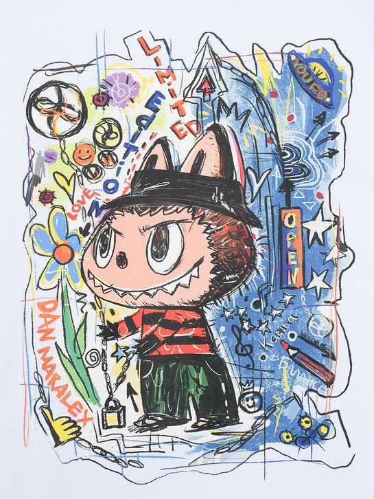 Платье с принтом, белое Dan Maralex , арт.  | Фото 3