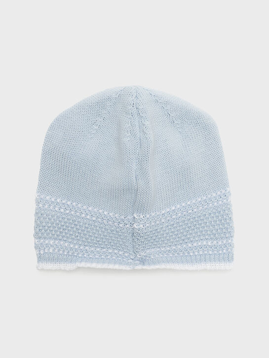 Шапка вязаная, голубая Paz Rodriguez , арт.  | Фото 2