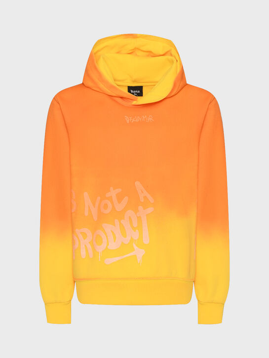 Толстовка-худи с принтом градиент Disclaimer , арт.  | Фото 1