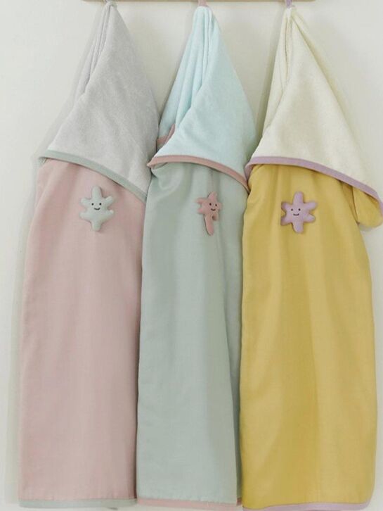 Полотенце-пончо, мятный  BAMBOO BEBE , арт.  | Фото 5