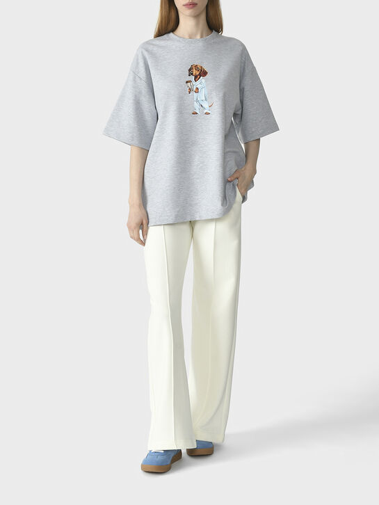 Футболка с принтом Таксы Flashin , арт.  | Фото 3