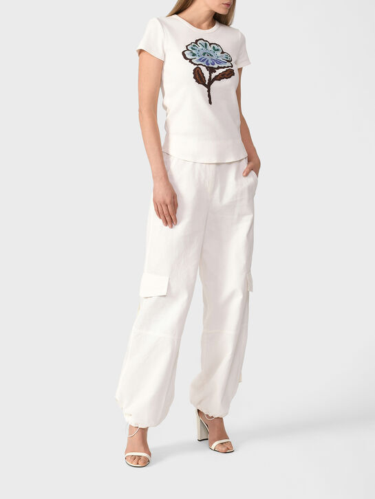 Футболка с принтом &quot;цветок&quot; Dorothee Schumacher , арт.  | Фото 2