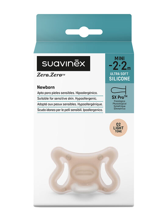 Пустышка силиконовая Zero.Zero -2/2 мес SX Pro PHYSIOLOGICAL Suavinex , арт.  | Фото 1