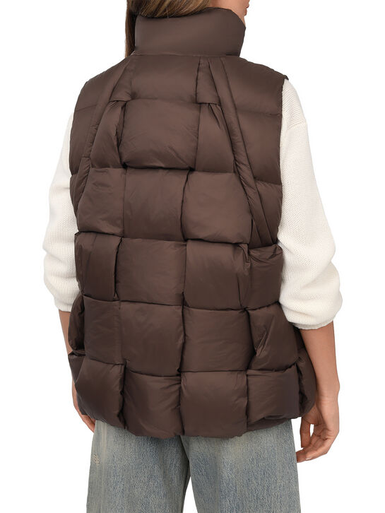 Жилет over size, шоколадный Freedomday , арт.  | Фото 4