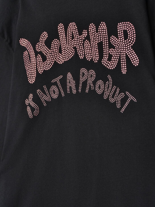 Футболка с лого, черная Disclaimer , арт.  | Фото 3