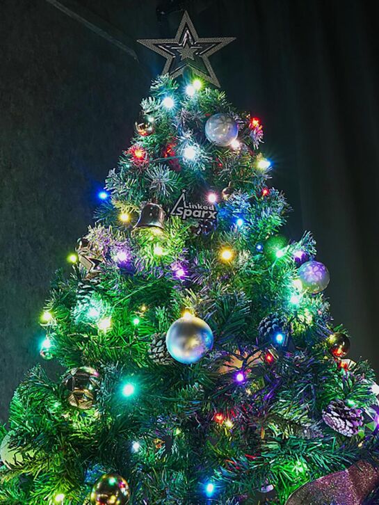 Гирлянда STRING 210 ламп, 1700см, RGB, многоцветный + белый, управление через приложение LinkedSparx , арт.  | Фото 3