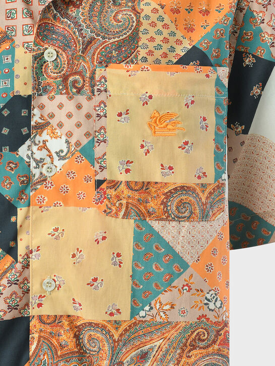 Рубашка в стиле пэчворк Etro , арт.  | Фото 3