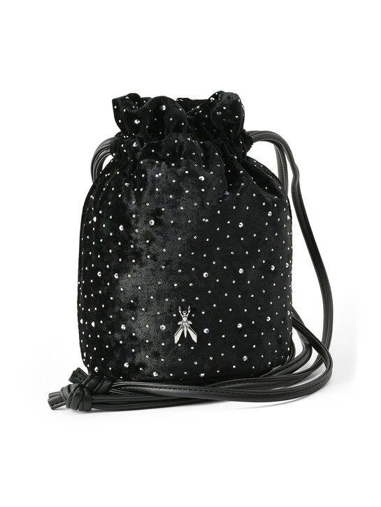 Сумка-мешок со стразами Patrizia Pepe , арт.  | Фото 1