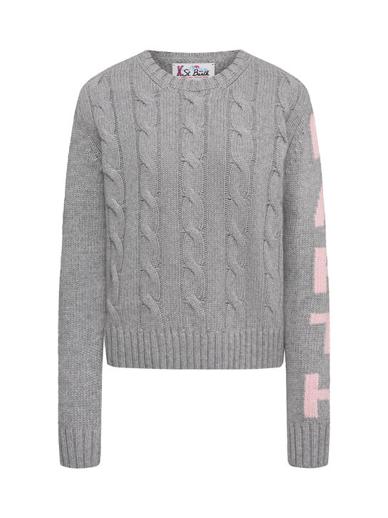 Джемпер укороченный, серый Saint Barth , арт.  | Фото 1