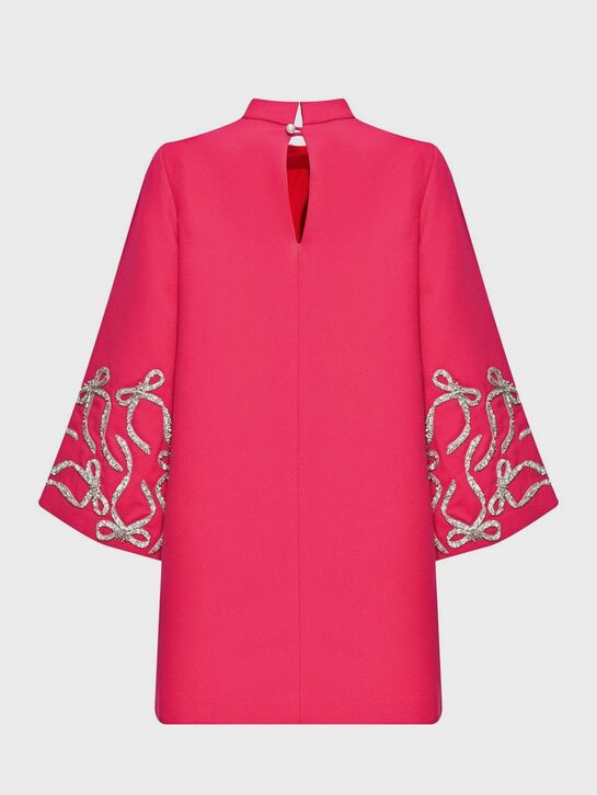 Платье с бантиками из страз на широких рукавах Maison Ava , арт.  | Фото 2