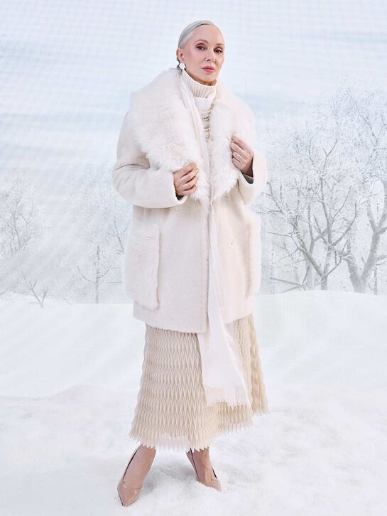 Юбка гофре, бежевая Shatu , арт.  | Фото 2