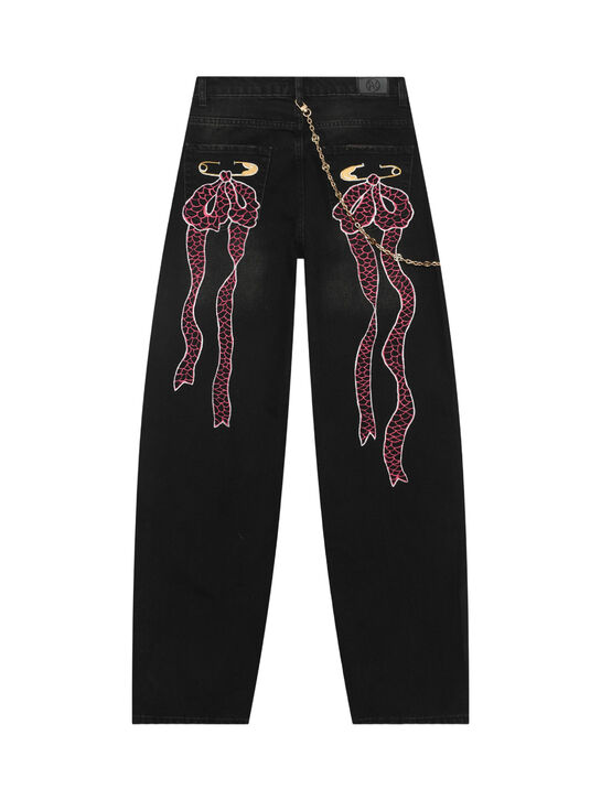 Джинсы с ручной росписью Dan Maralex , арт.  | Фото 2