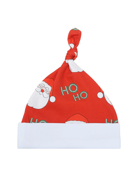 Шапка-колпак с новогодним принтом Lyda Baby , арт.  | Фото 1