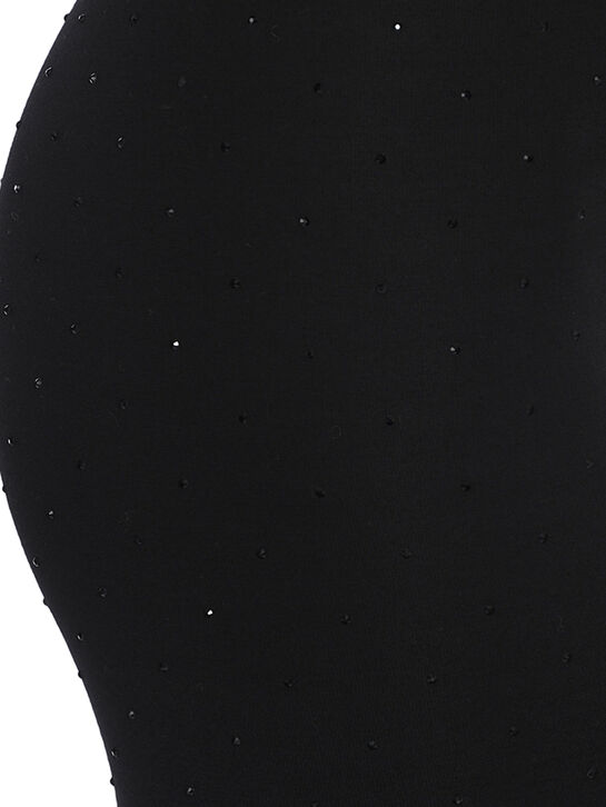 Леггинсы со стразами, черные Flashin , арт.  | Фото 4