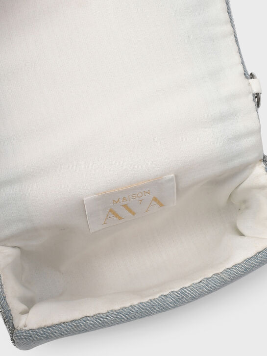 Сумка джинсовая с жемчугом Maison Ava , арт.  | Фото 6