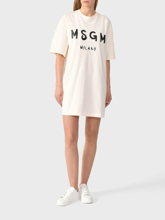 Платье-футболка, белая MSGM , арт.  | Фото 5