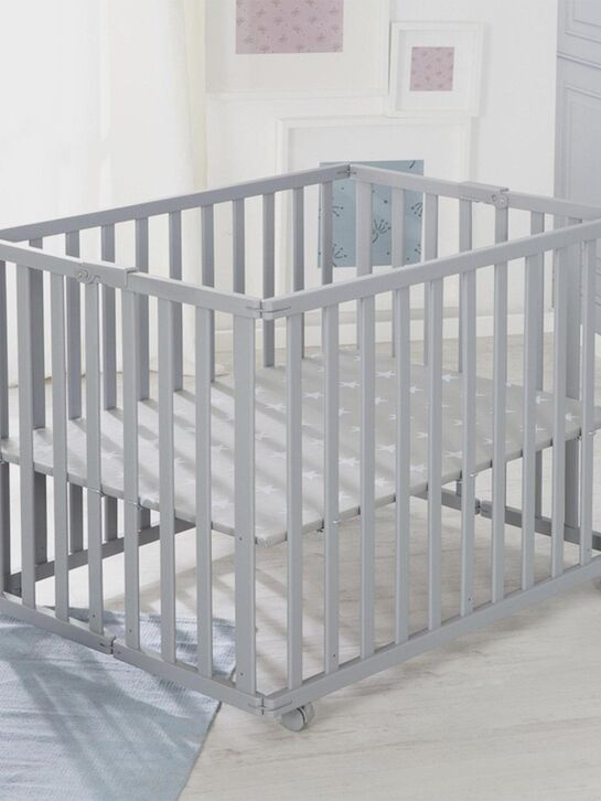 Манеж детский складной Foldable playpen серый, 74 х 100 см Roba , арт.  | Фото 6