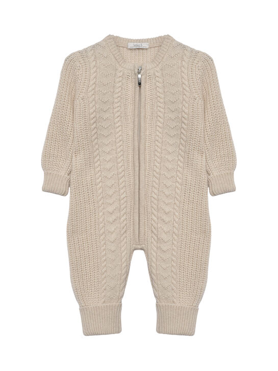 Комбинезон из кашемира, кремовый Tomax , арт.  | Фото 1