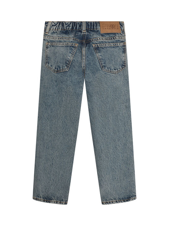 Джинсы вареные, голубые MM6 , арт.  | Фото 2