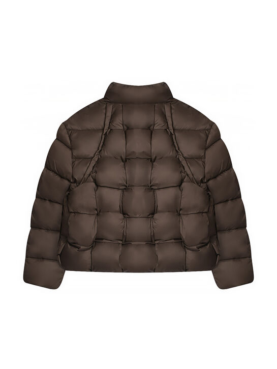 Куртка стеганая, шоколадная Freedomday , арт.  | Фото 2