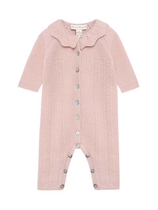 Комбинезон кашемировый, розовый Oscar et Valentine , арт.  | Фото 1