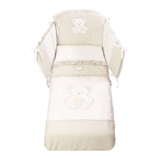 Комплект белья из 5 предметов Peluche, кремовый ITALBABY , арт.  | Фото 1