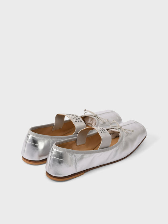 Серебристые туфли MM6 , арт.  | Фото 3