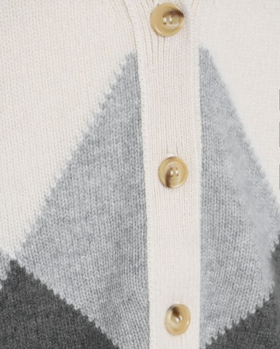 Кардиган из кашемира с геометрическим узором Arch4 , арт.  | Фото 7