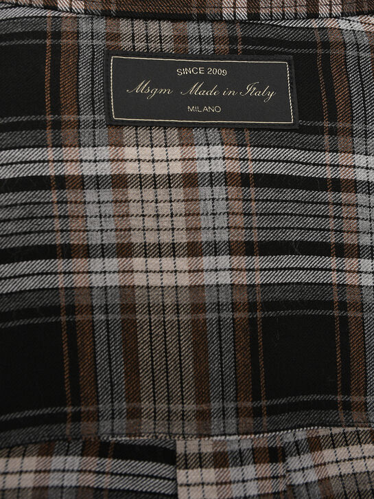 Рубашка в клетку MSGM , арт.  | Фото 4