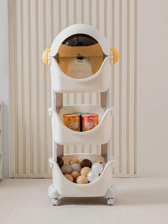 Стеллаж Kids Cosmo (3 levels) grey UNIX Kids , арт.  | Фото 5