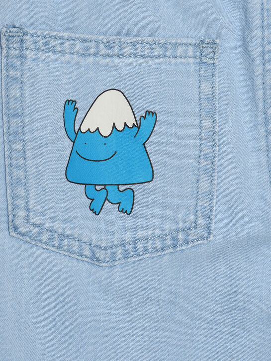 Джинсы с ярким принтом Stella McCartney , арт.  | Фото 3