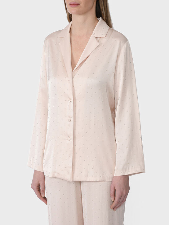 Комплект: жакет+брюки с мелкими стразами Flashin , арт.  | Фото 5