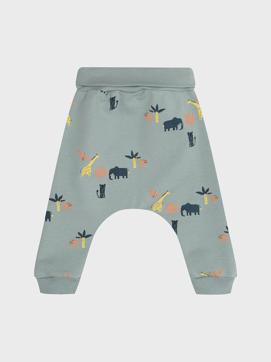 Спортивные брюки с принтом &quot;сафари&quot; Sanetta , арт.  | Фото 2