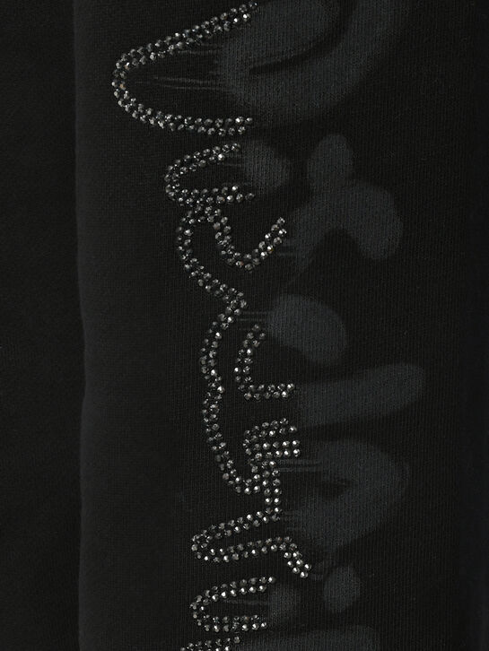 Брюки спортивные, граффити лого со стразами Disclaimer , арт.  | Фото 3