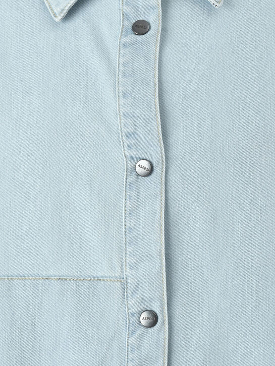 Рубашка джинсовая на кнопках ASPESI , арт.  | Фото 3