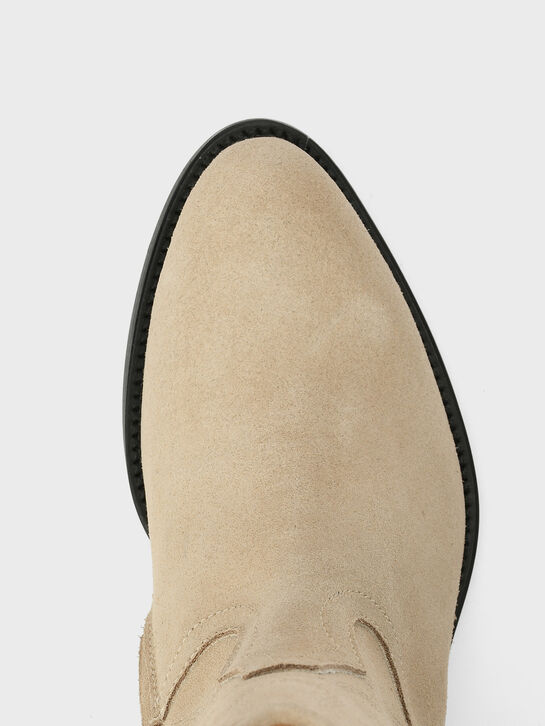 Сапоги с вышивкой, бежевые Gallucci , арт.  | Фото 5