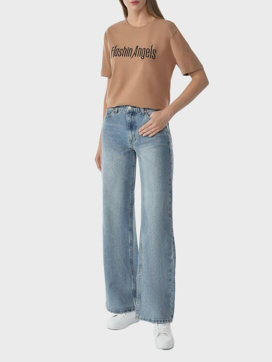 Футболка с черной надписью Flashin , арт.  | Фото 3