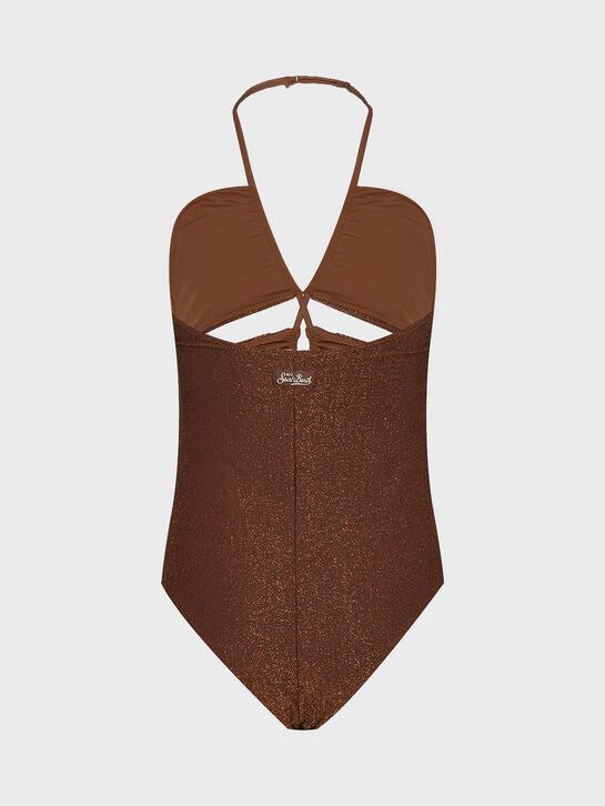 Купальник с люрексом, коричневый Saint Barth , арт.  | Фото 2