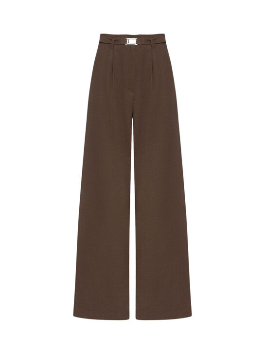 Брюки свободного кроя, коричневые Dan Maralex , арт.  | Фото 1