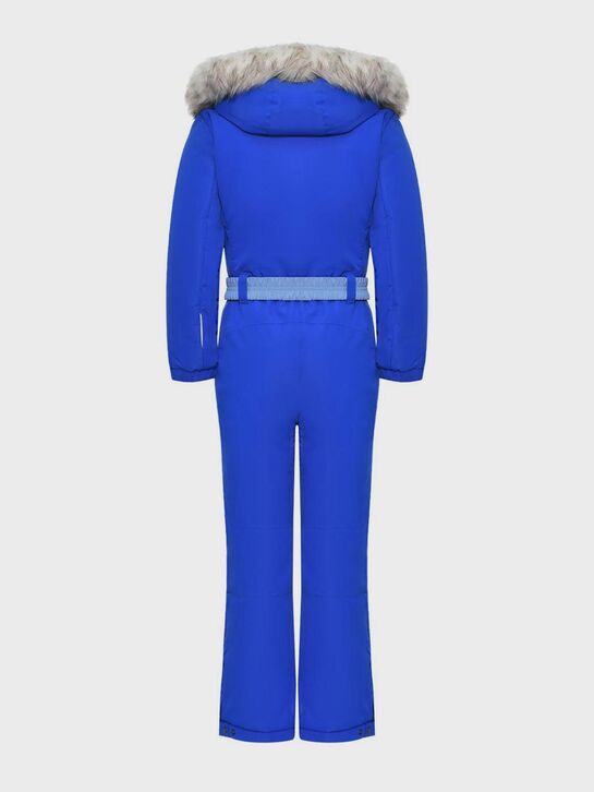 Комбинезон с эко-мехом, синий PinBina , арт.  | Фото 2