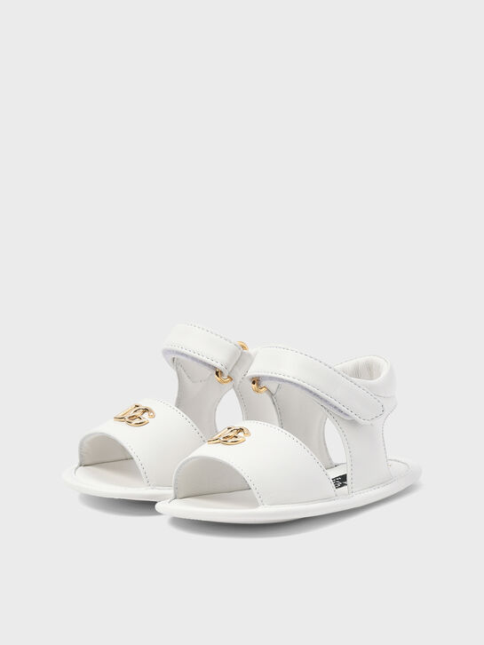 Пинетки с лого, белые Dolce&Gabbana , арт.  | Фото 2