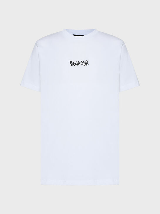 Футболка с граффити принтом на спине Disclaimer , арт.  | Фото 1