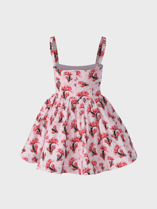 Платье с принтом &quot;рыбки&quot;, розовое Dan Maralex , арт.  | Фото 2