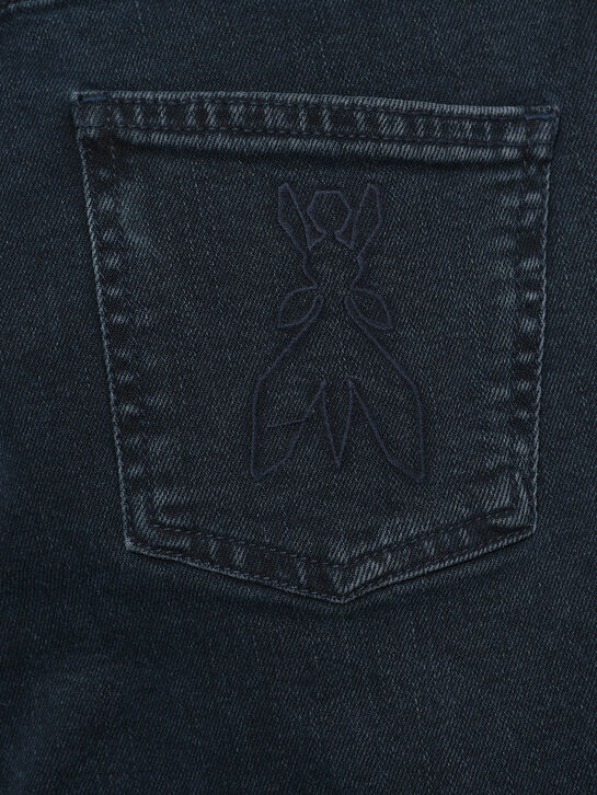 Джинсы с лого на заднем кармане, синие Patrizia Pepe , арт.  | Фото 3