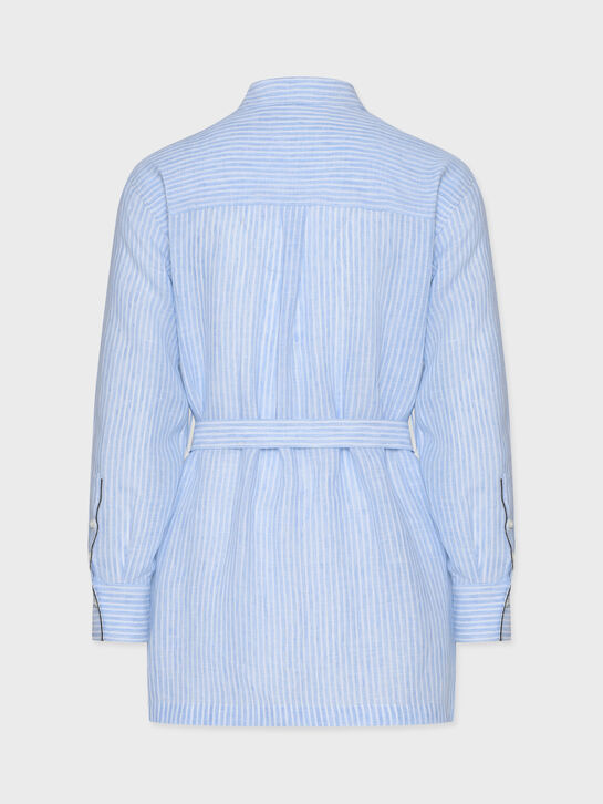 Рубашка удлиненная с поясом Brunello Cucinelli , арт.  | Фото 2