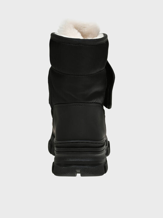 Ботинки высокие на липучке, черные Gallucci , арт.  | Фото 3