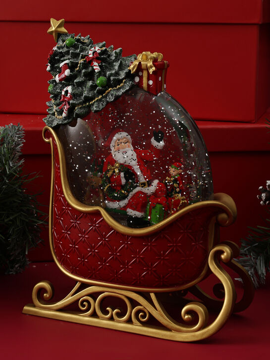 Новогодний сувенир Сани Санты 17,5×8,6×24,6 см Timstor , арт.  | Фото 2