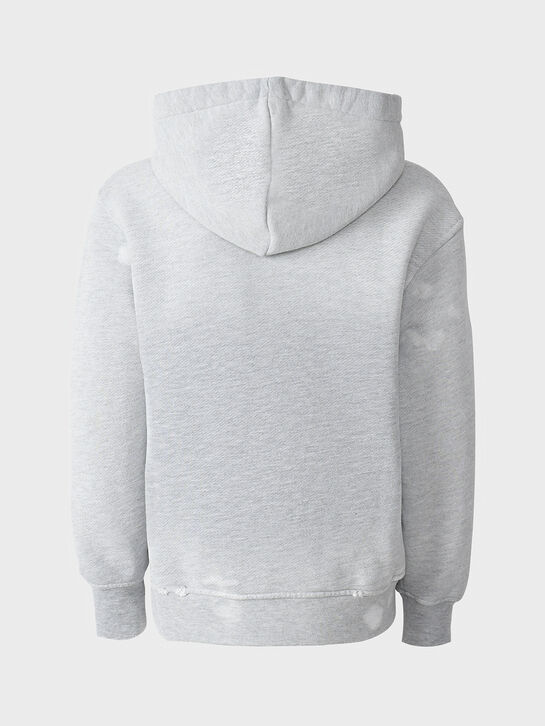 Толстовка-худи с зеленым лого MSGM , арт.  | Фото 2