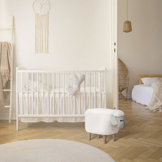 Пуф Lamb COMBI, Мех К-2 цвет №51-1/мех 39 цвет №273 Leset , арт.  | Фото 2