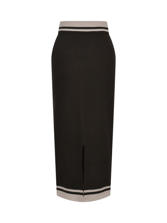 Юбка-карандаш, коричневая Panicale , арт.  | Фото 7